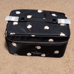 Kate Spade Chelsea The Little Better Arch Black Bag With Apple Design